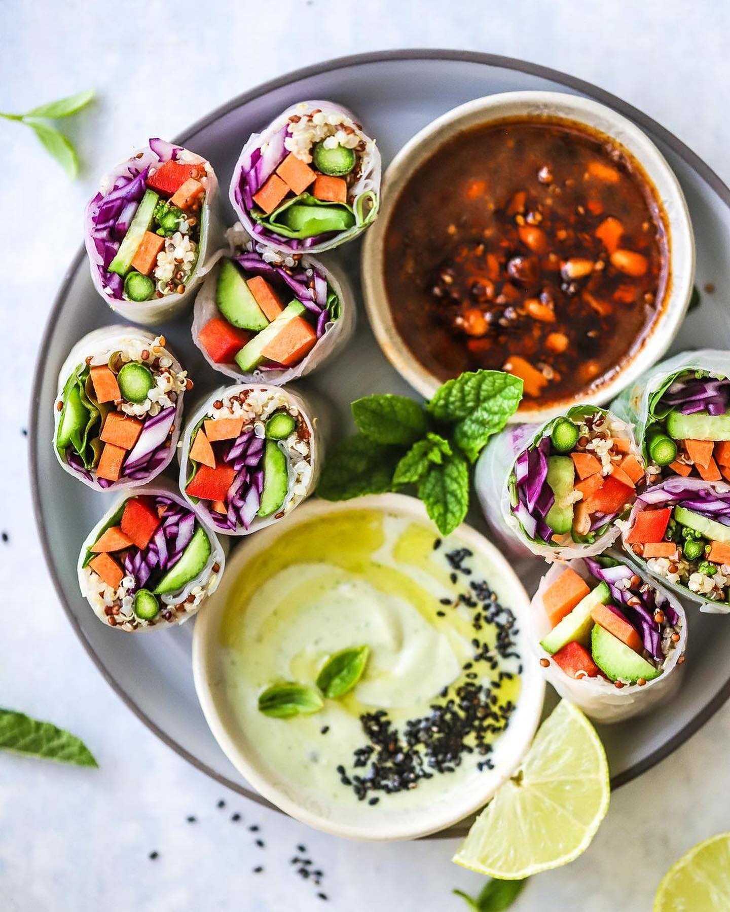 Quinoa Summer Rolls