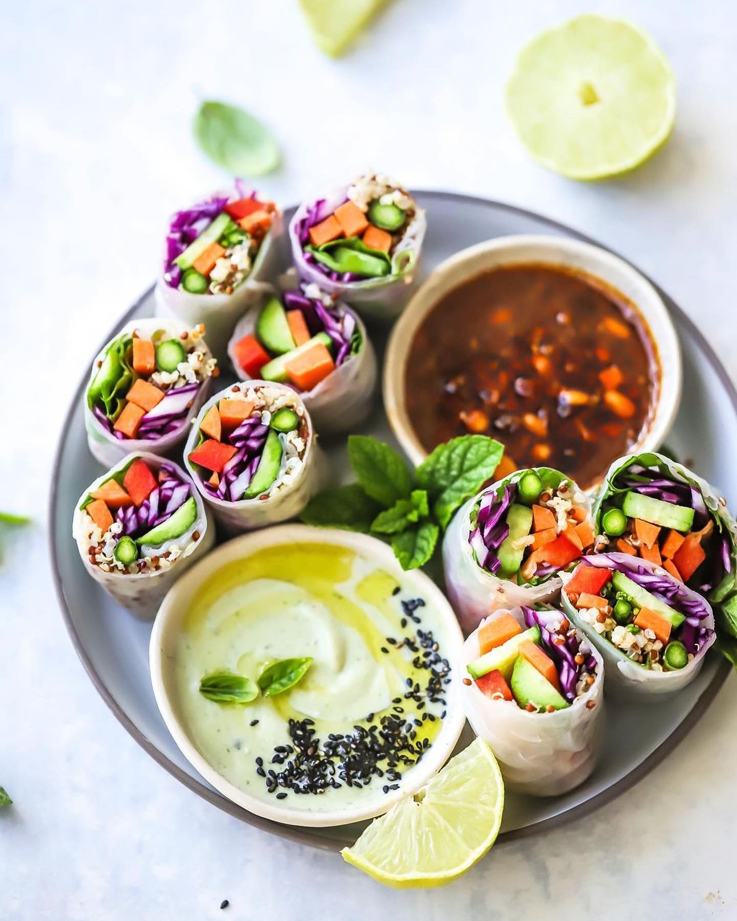 Quinoa Summer Rolls