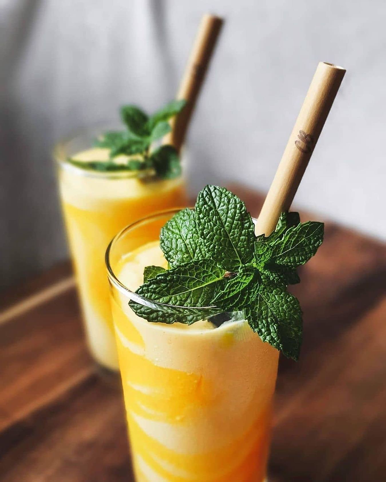 Refreshing Mango Lassi Drink