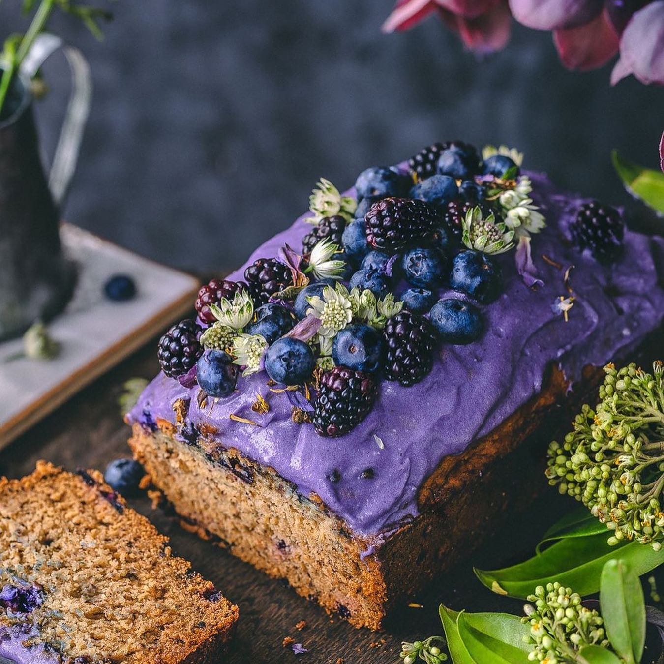 Banana Blueberry Bread