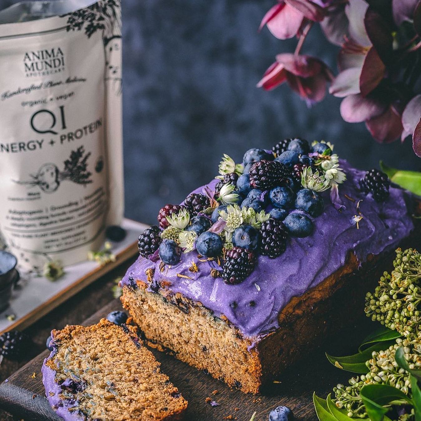 Banana Blueberry Bread