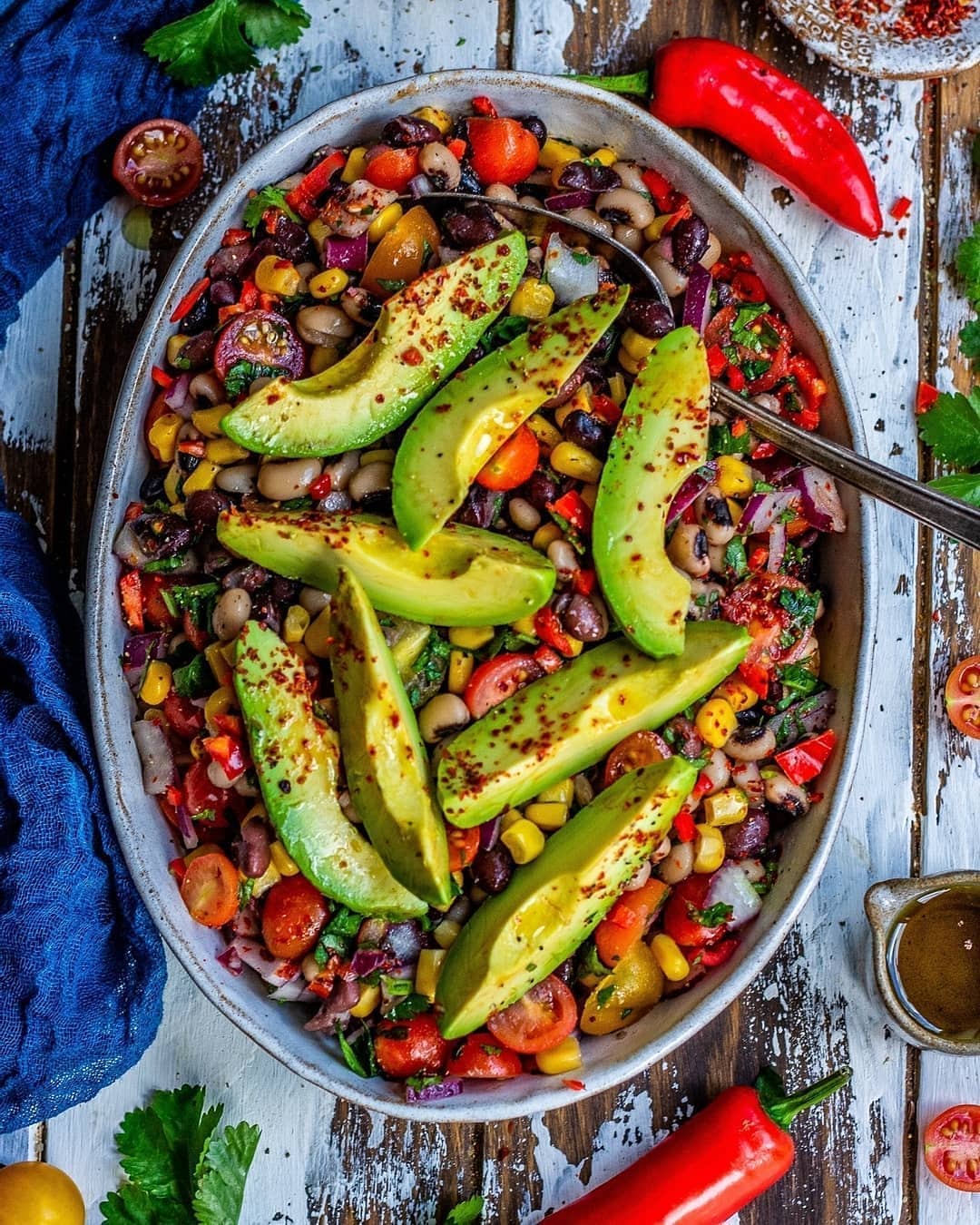 Quick Mexican Bean Salad