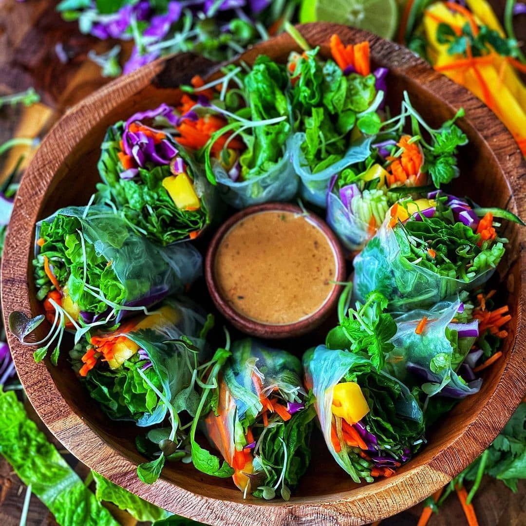 Easy Vegetable Spring Rolls