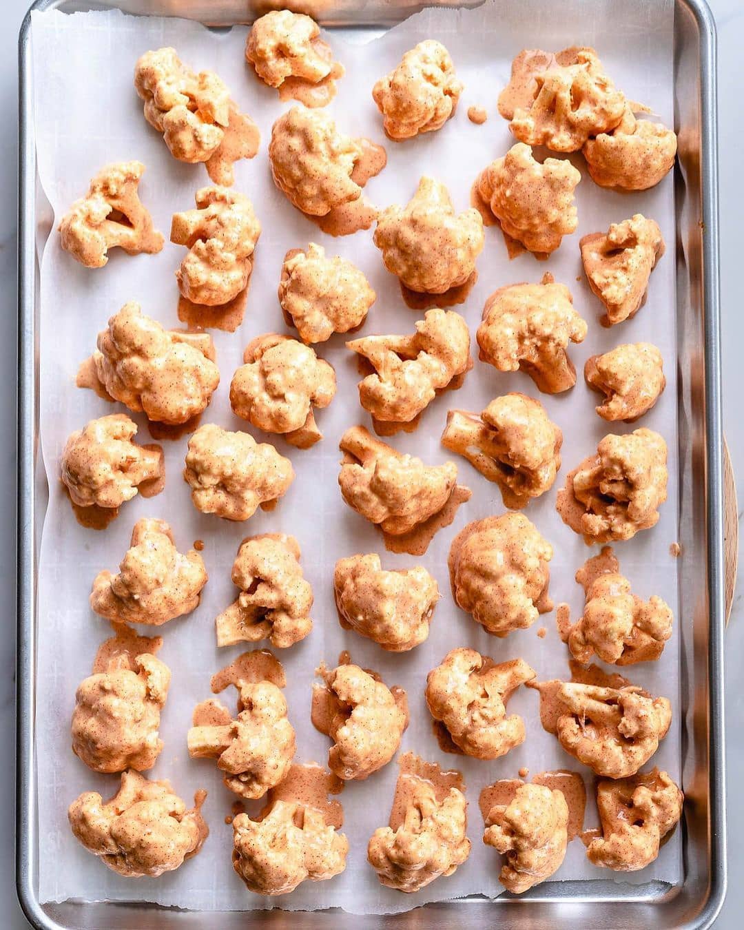 Vegan Cauliflower Buffalo Wings with Homemade Ranch Dip