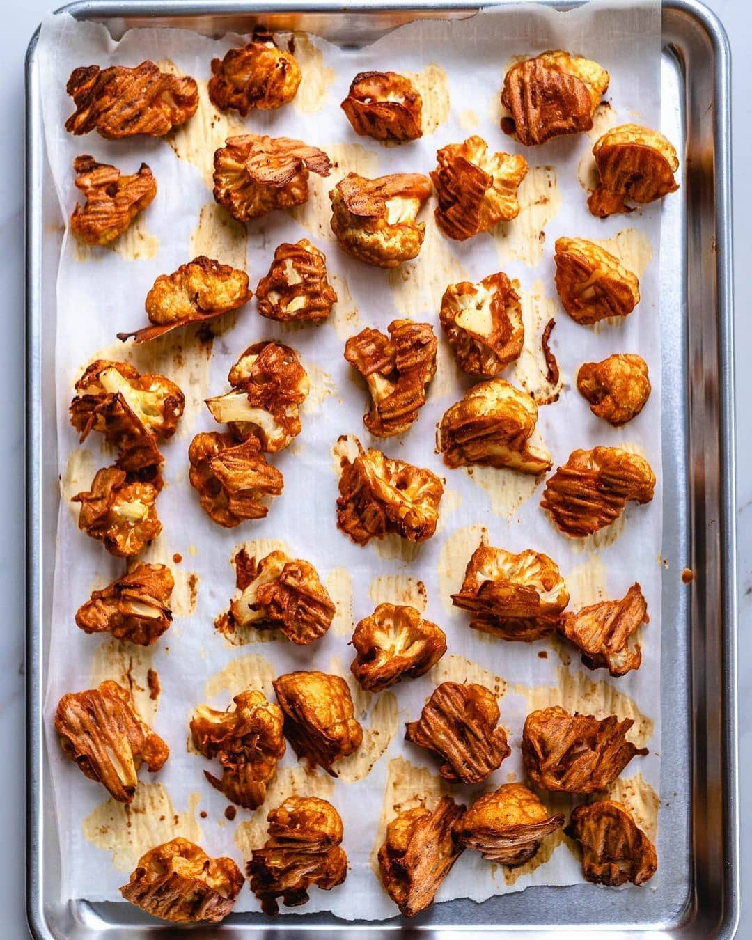 Vegan Cauliflower Buffalo Wings with Homemade Ranch Dip