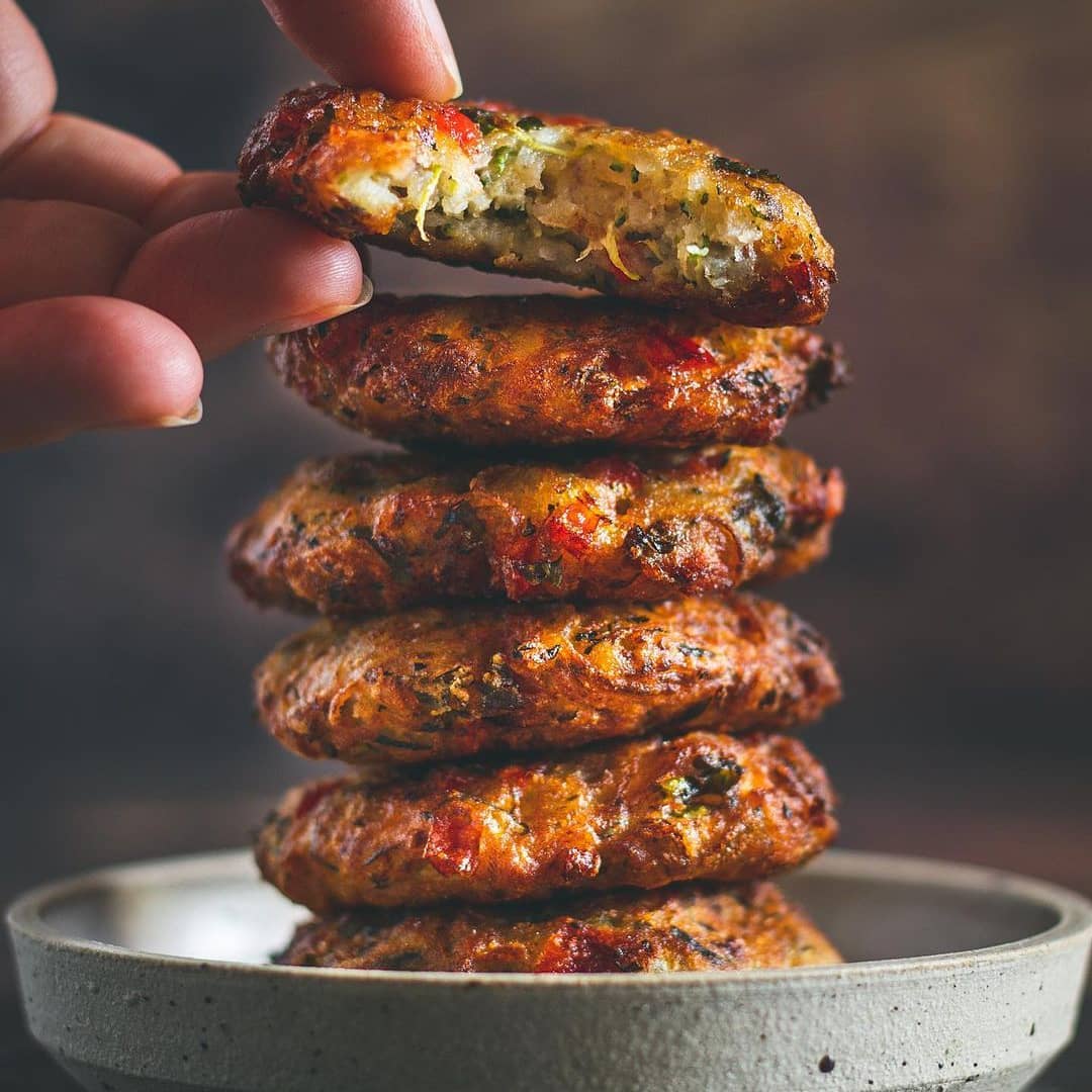 Potato and Zucchini Fritters