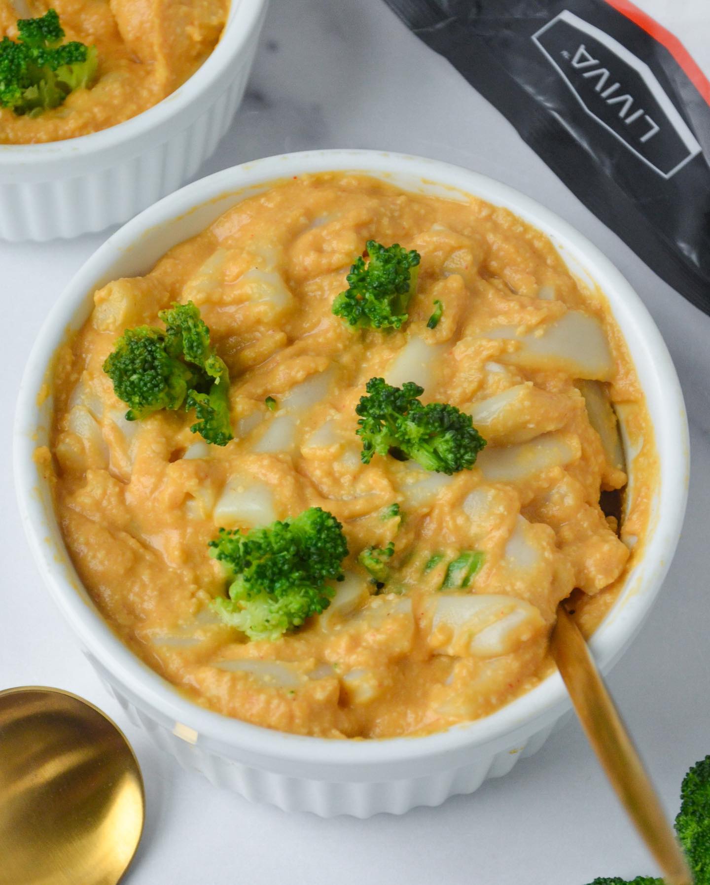 Creamy Vegan Mac and Cheese with @Livivafoods