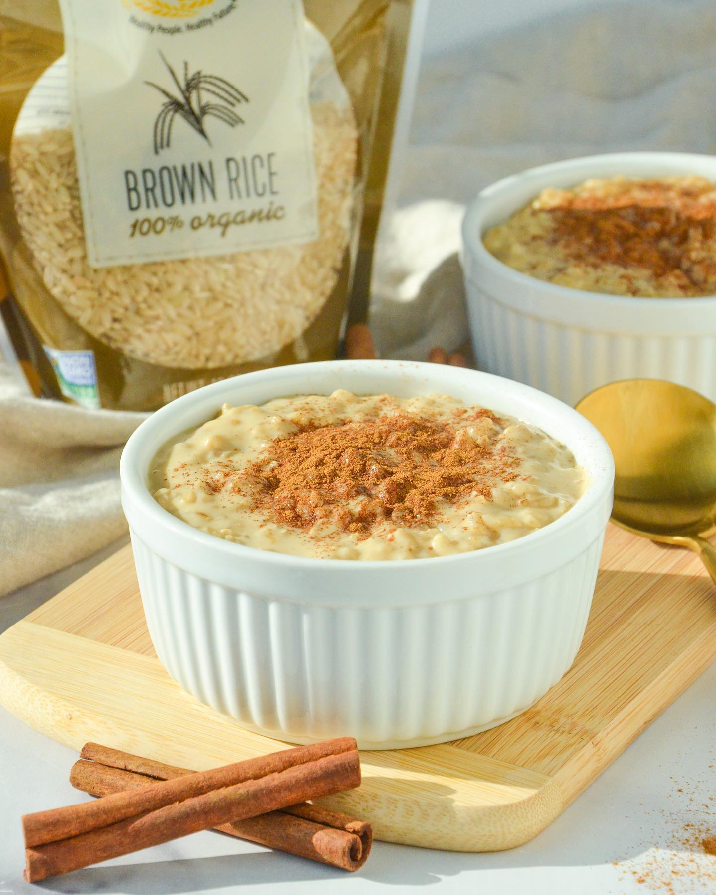 Vegan Coconut Cream Rice Pudding