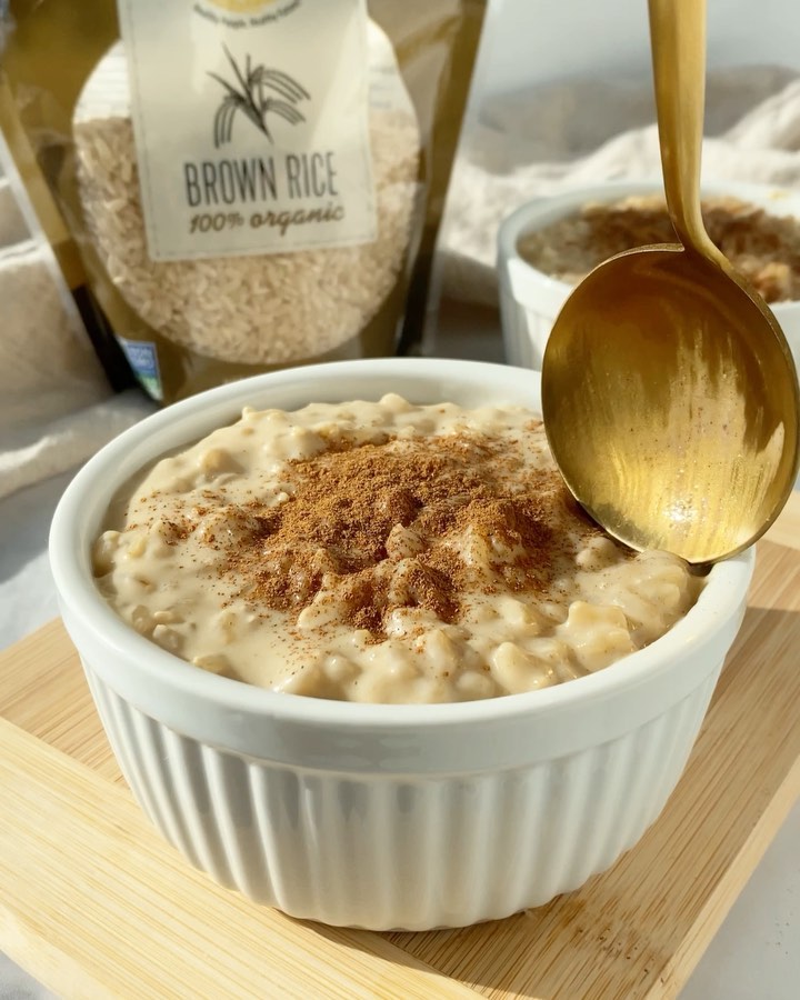 Vegan Coconut Cream Rice Pudding