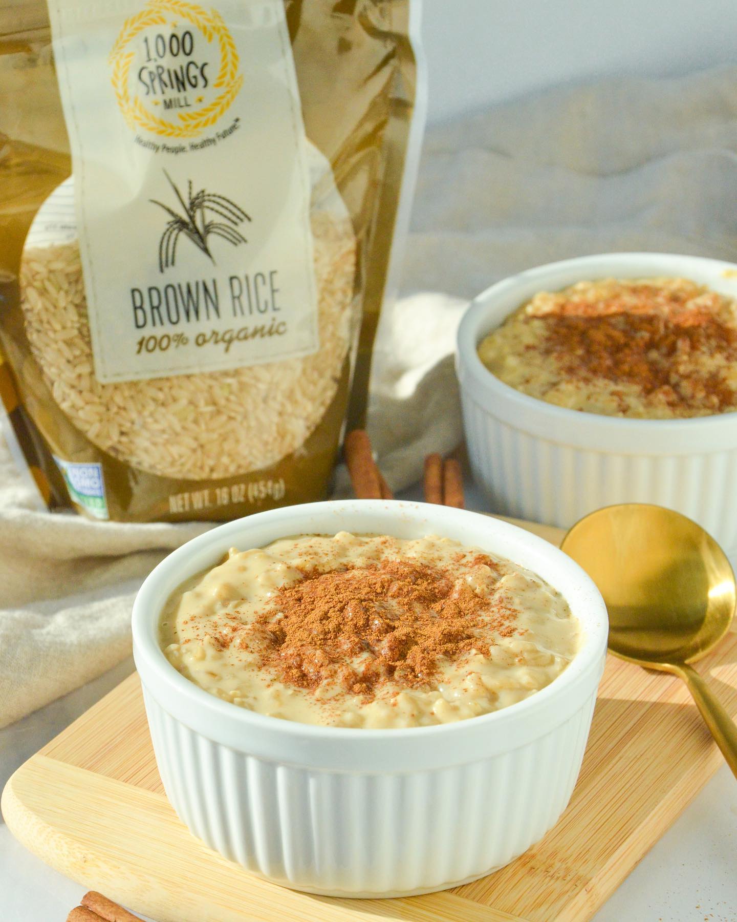 Vegan Coconut Cream Rice Pudding