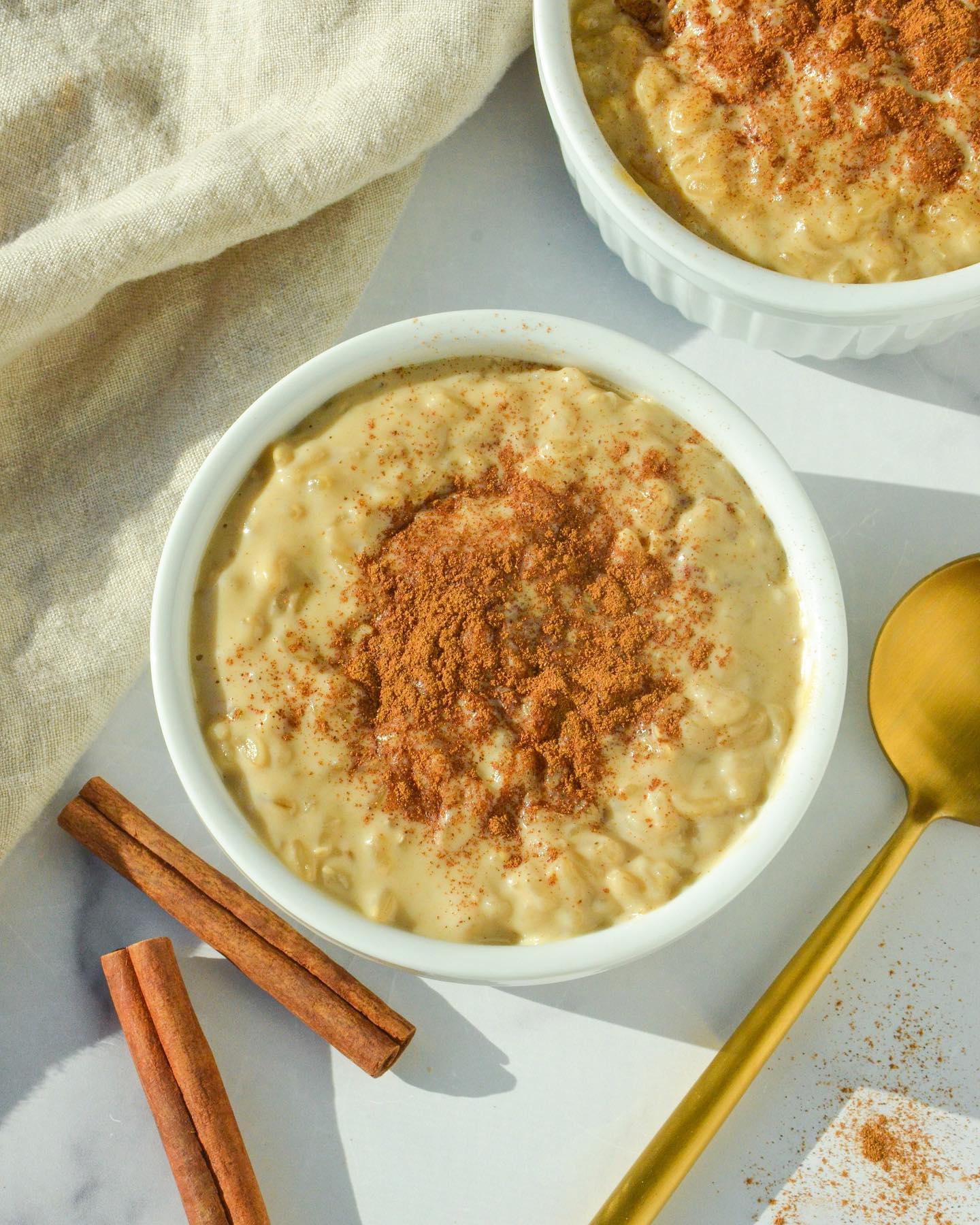 Vegan Coconut Cream Rice Pudding