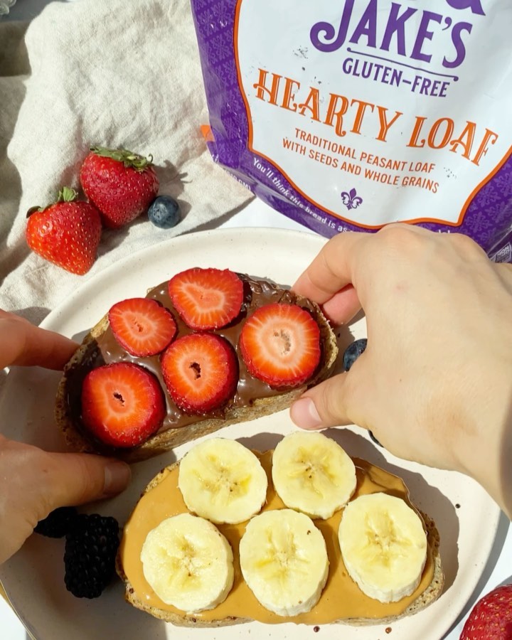 Strawberry and Banana Toast