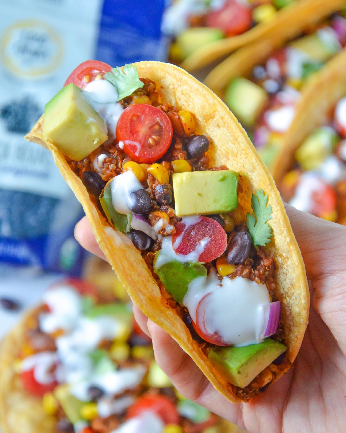 Quinoa Tacos with @1000springsmill