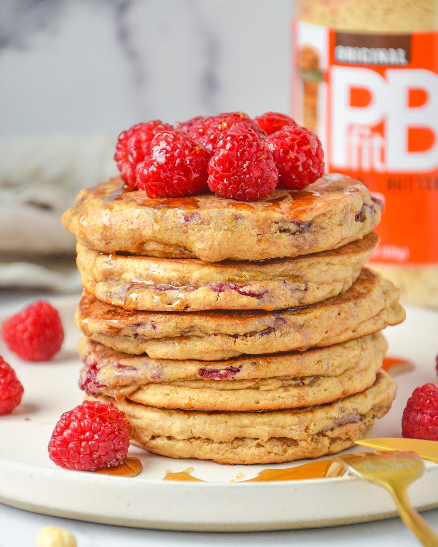 Peanut Butter and Jelly Pancakes