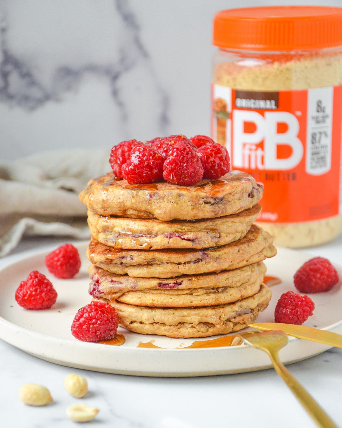 Peanut Butter and Jelly Pancakes
