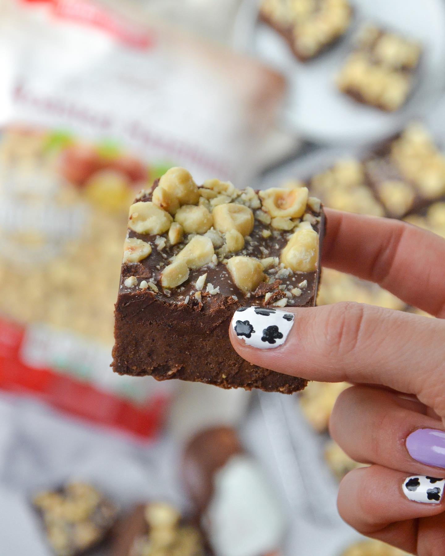 Decadent Hazelnut Brownies with Chocolate Glaze