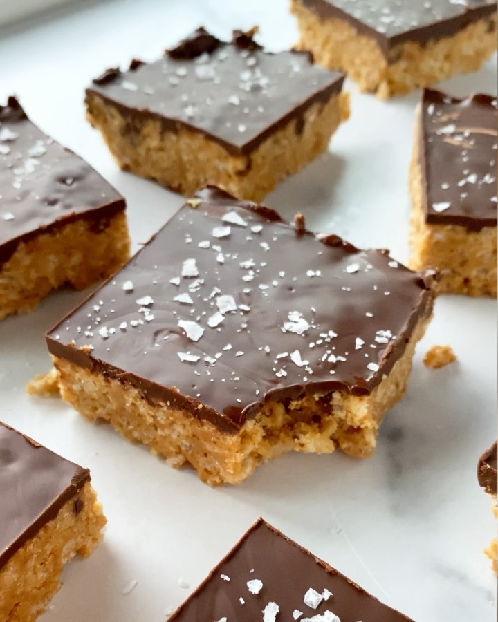 Peanut Butter Chocolate Crunch Bars