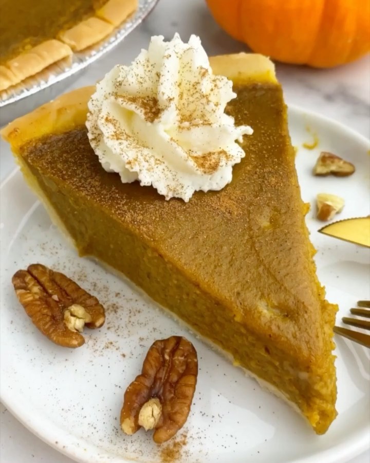 Homemade Vegan Pumpkin Pie