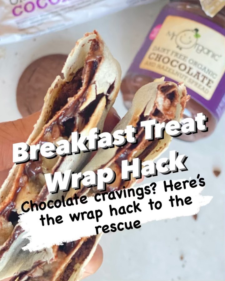 Sweet Chocolate Wrap Snack Hack