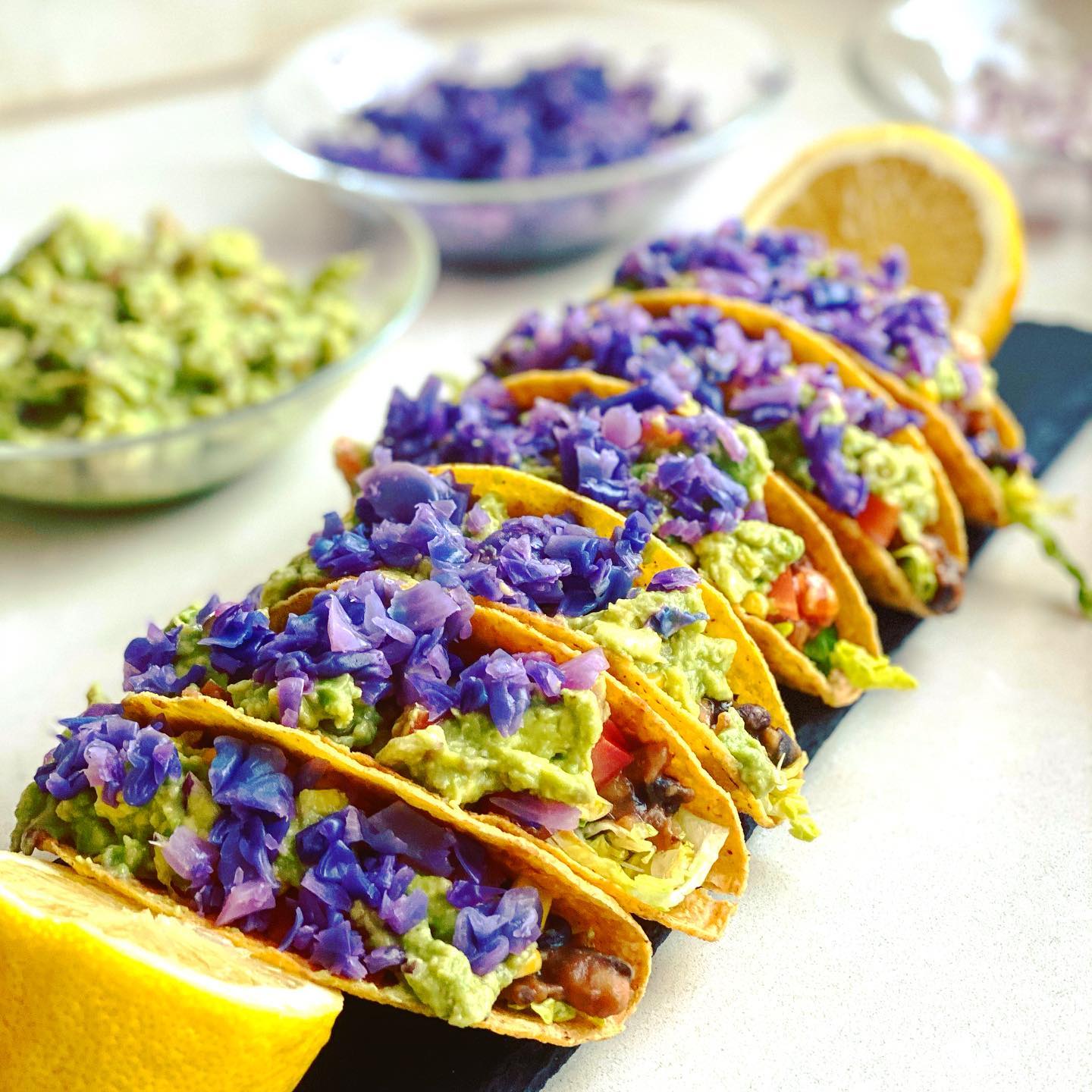 Purple Cabbage Vegan Tacos