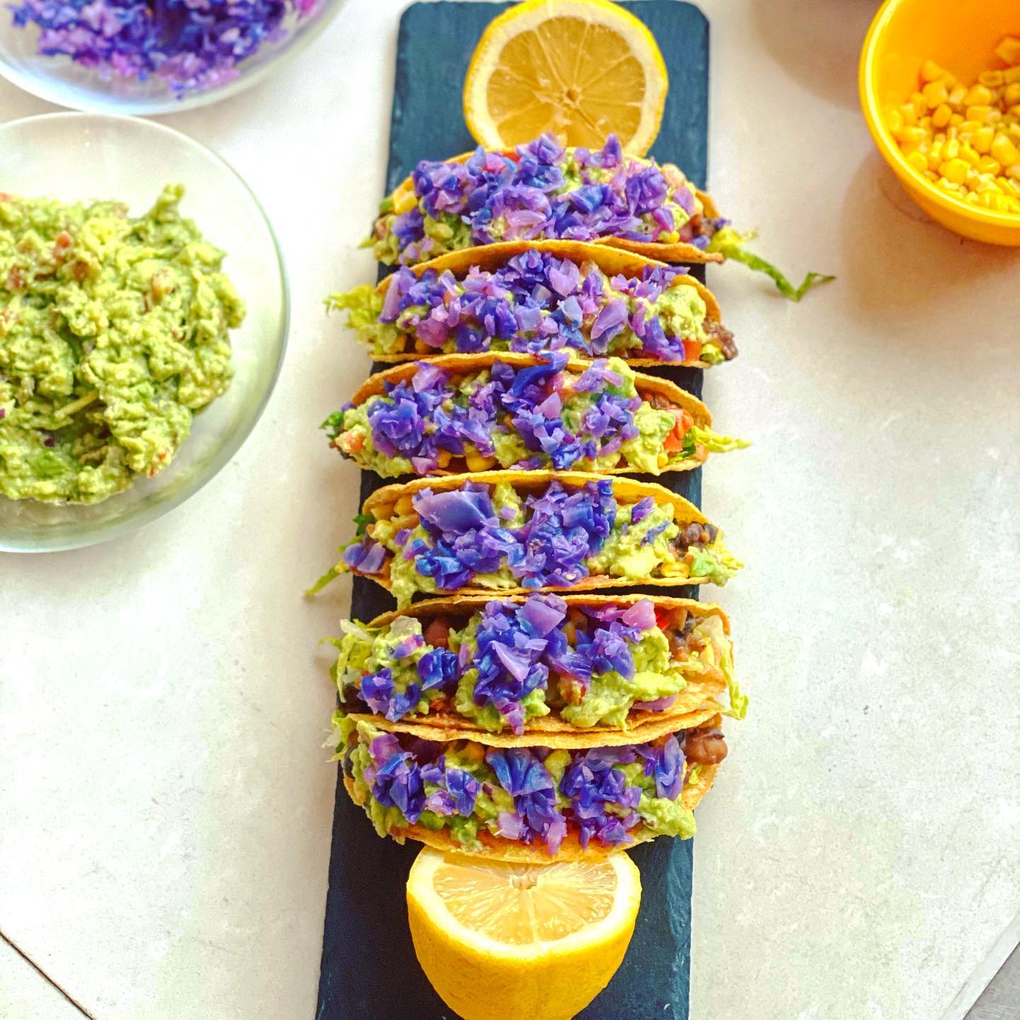 Purple Cabbage Vegan Tacos