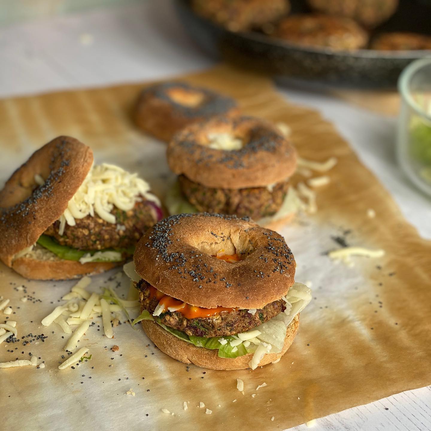 15-Minute Vegan Kidney Bean Burgers