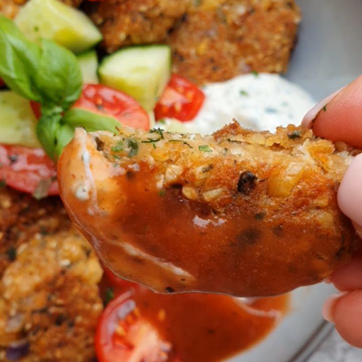 Super Easy Quick and Healthy Chickpea Fritters
