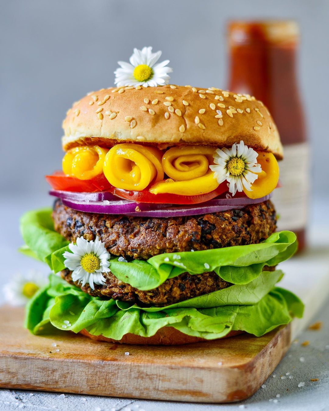 Vegan Black Beans Burger