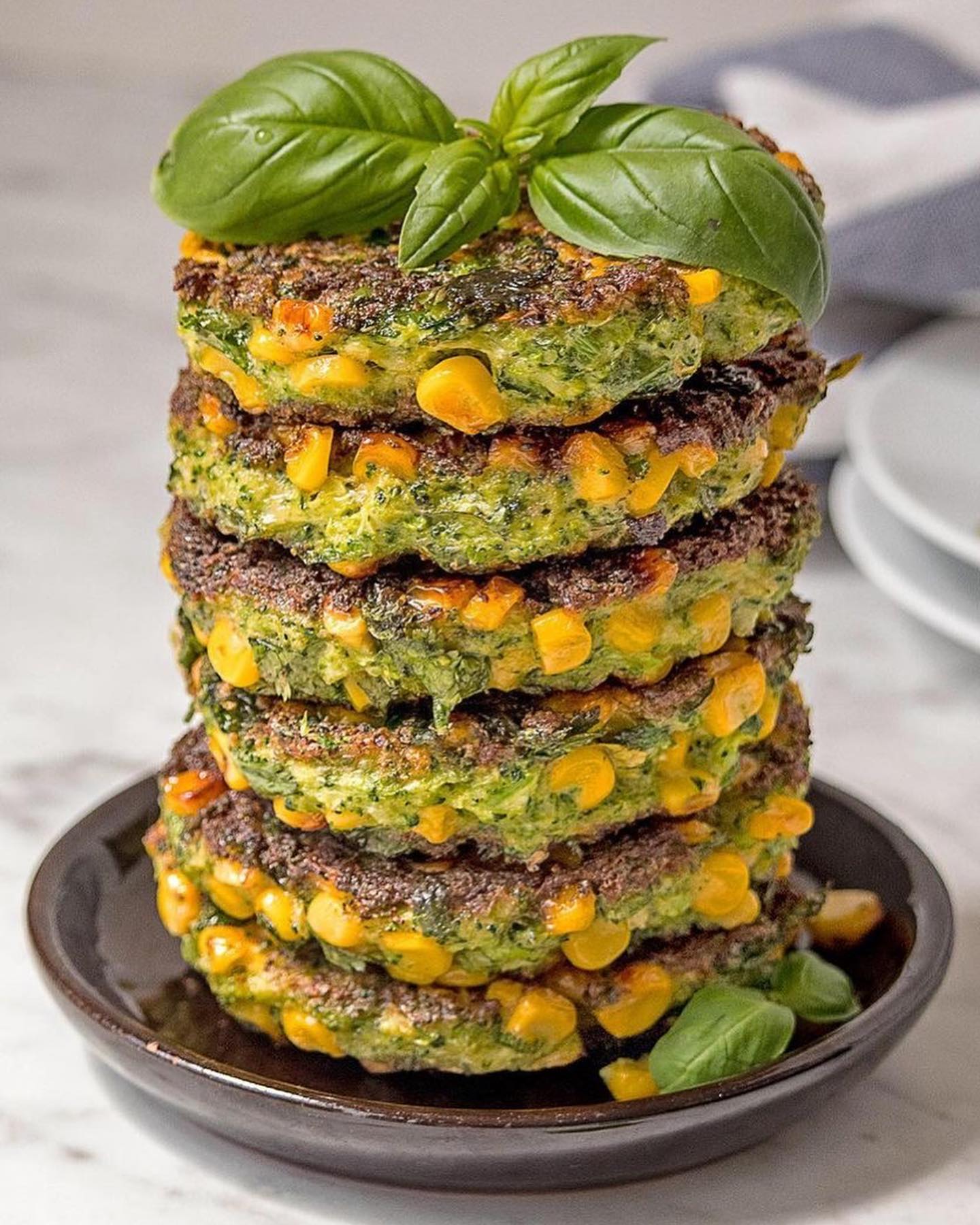 Split Peas and Broccoli Fritters