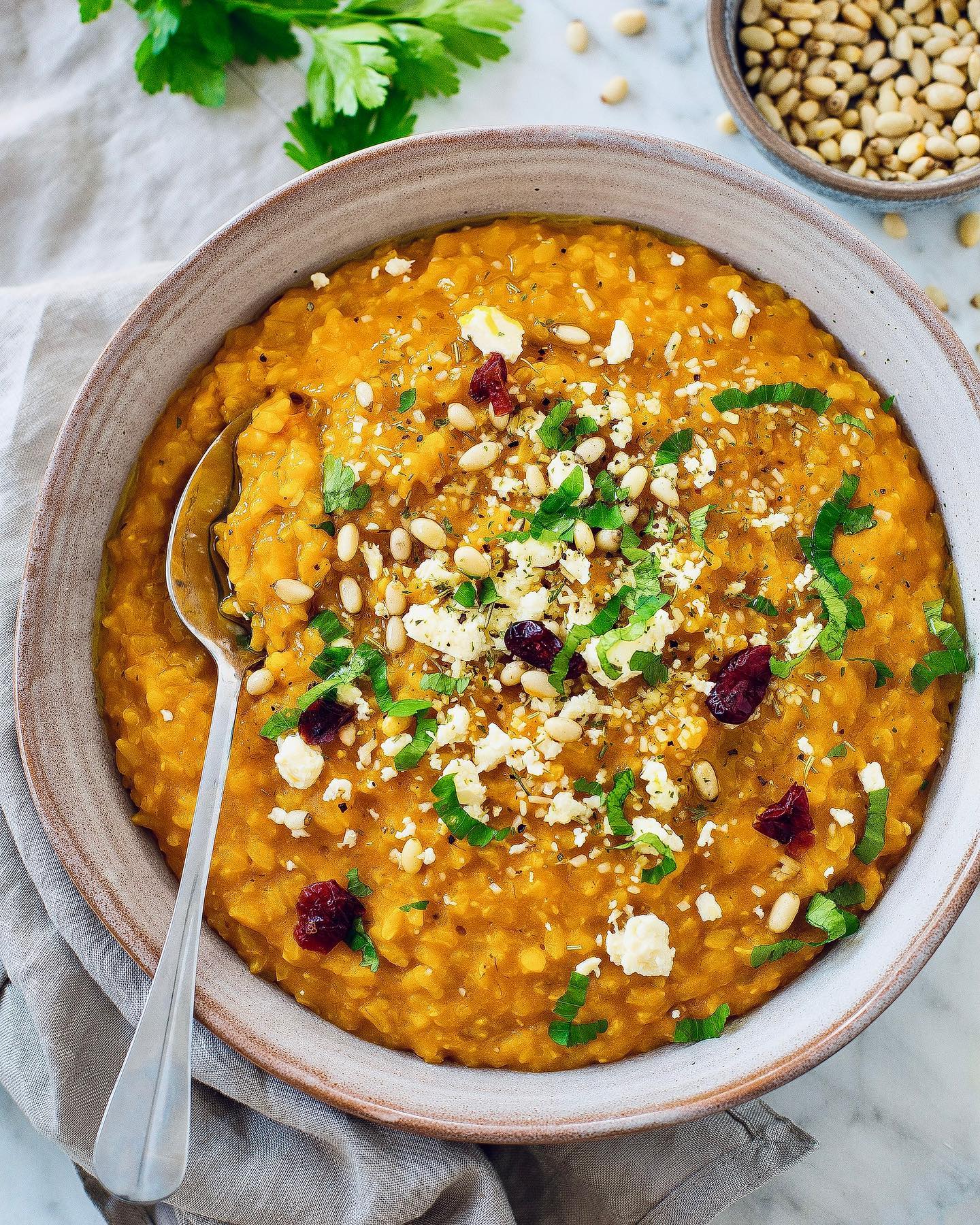 Creamy Roasted Pumpkin Risotto