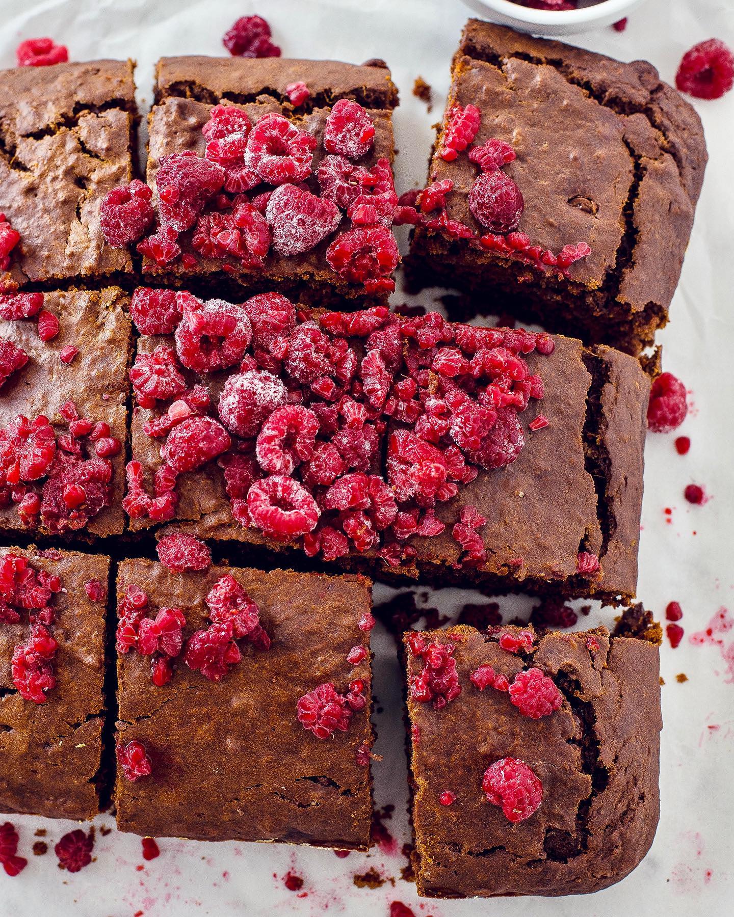 Chocolate Pumpkin Brownies
