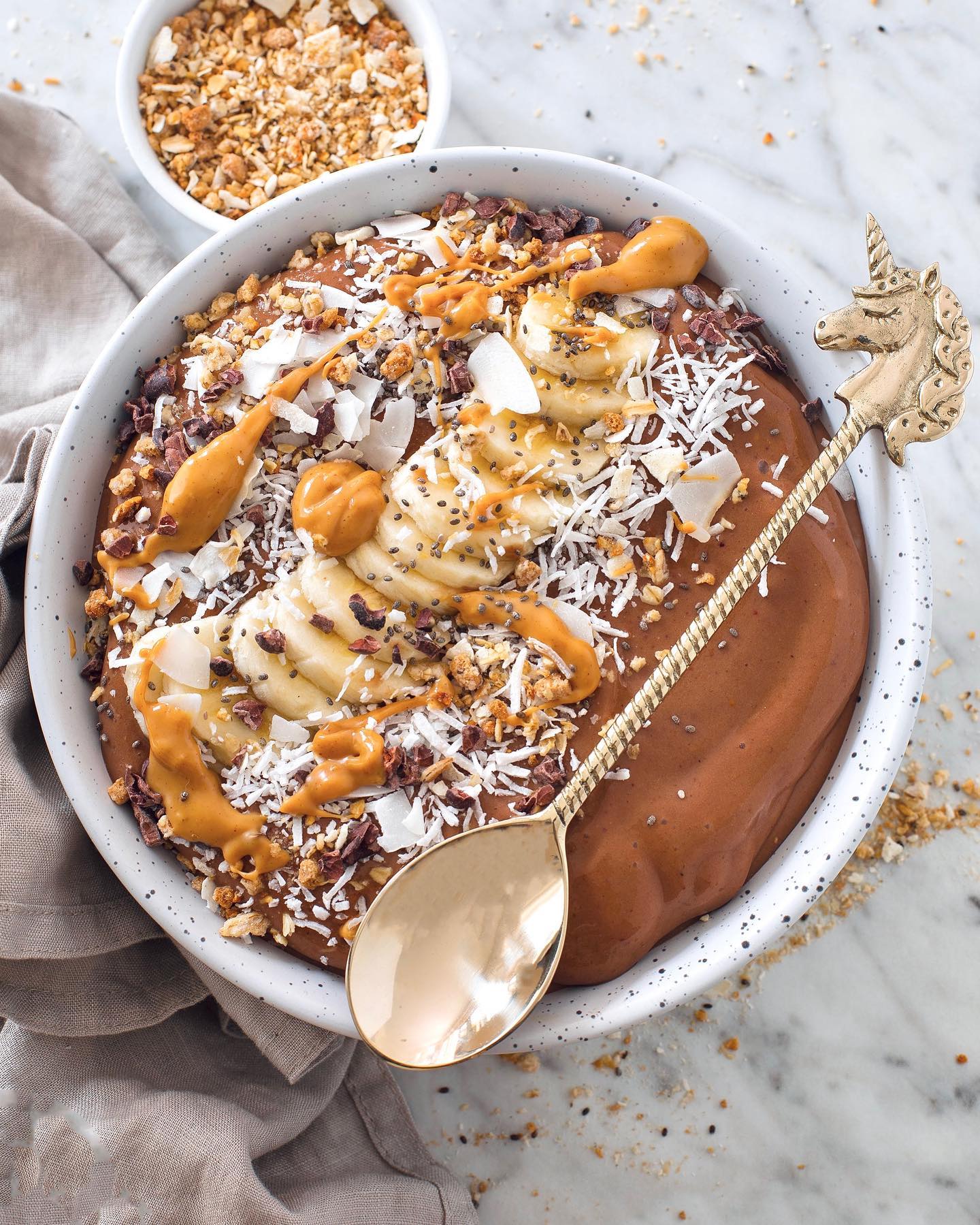 Nutella Smoothie Bowl