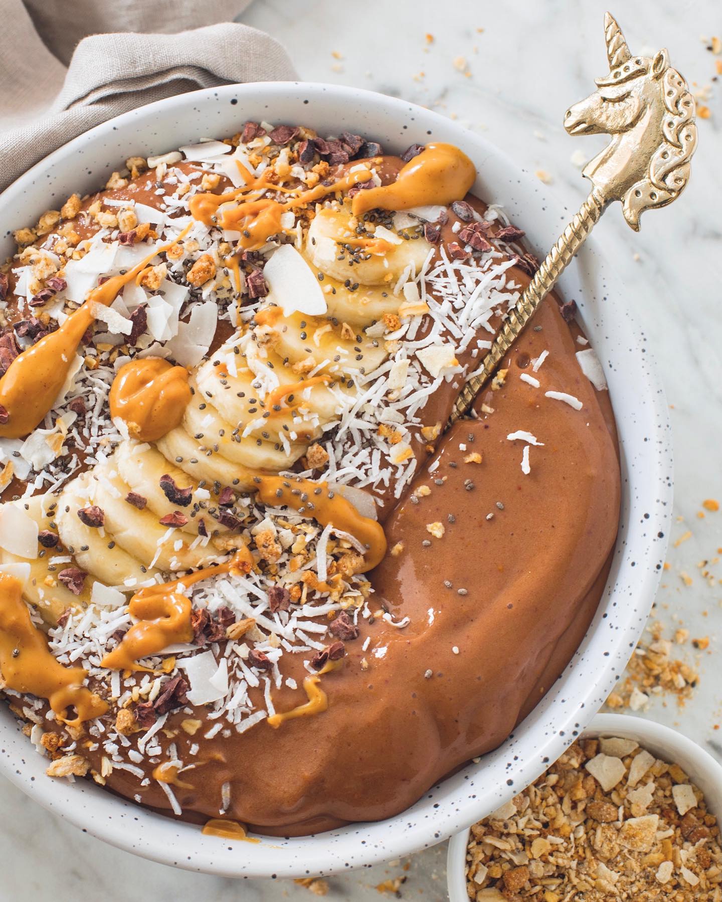 Nutella Smoothie Bowl