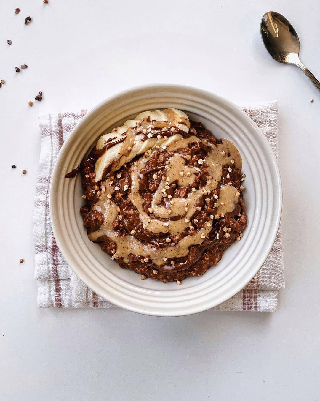 Warm Oats with Nut Butter