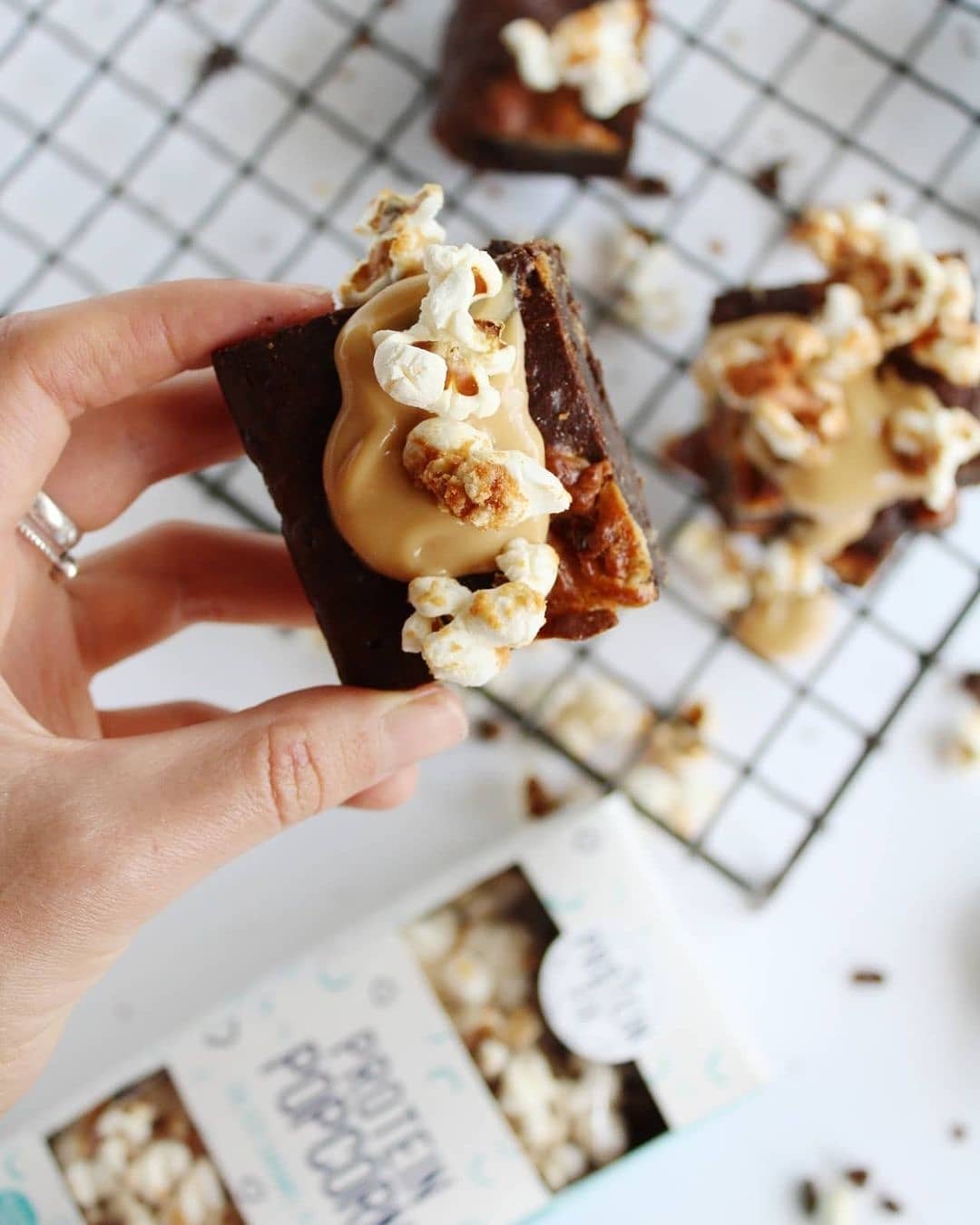 Boujee Nut Butter Swirl Brownies