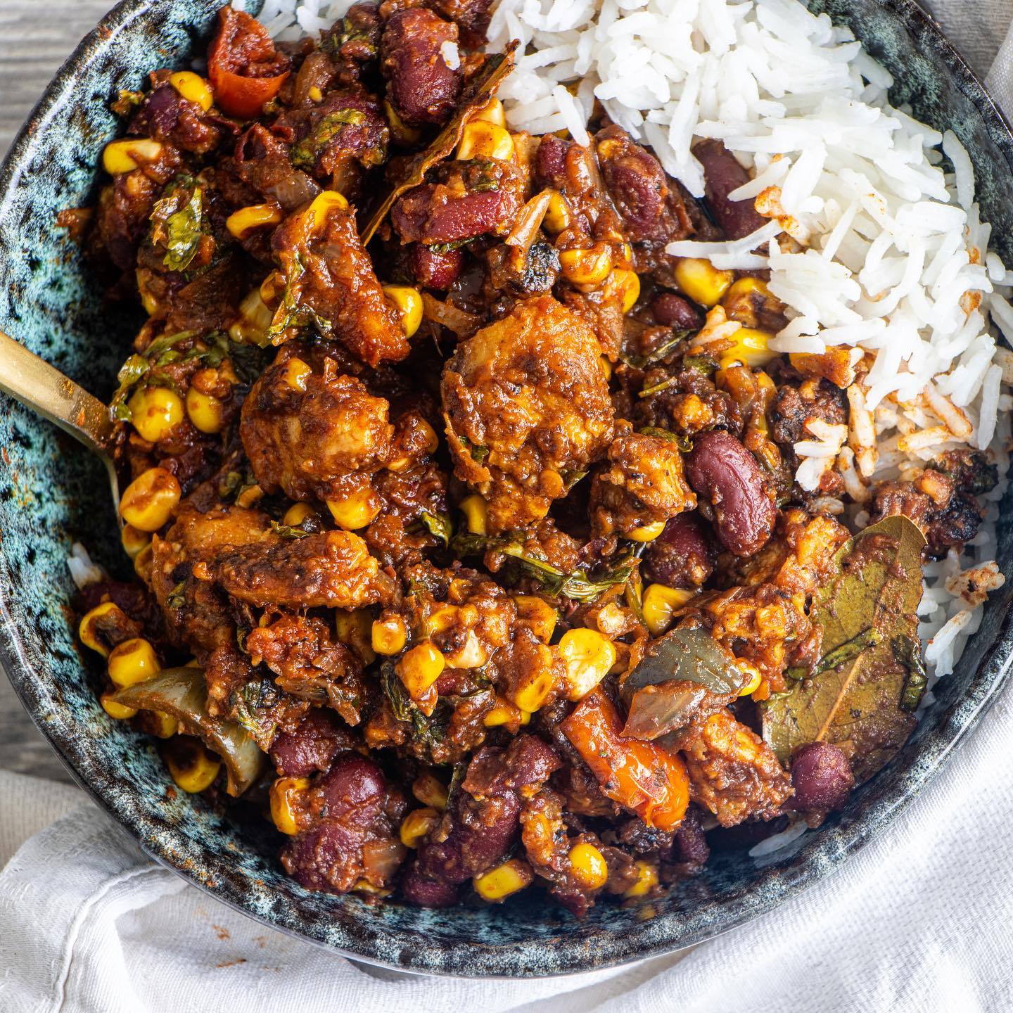 Vegan Tofu Chipotle Chili