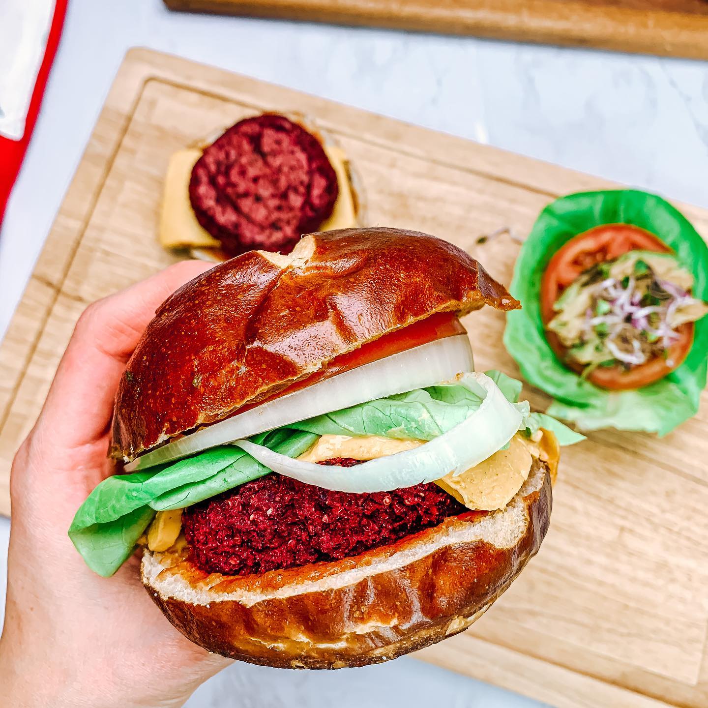Vegan Cheeseburger
