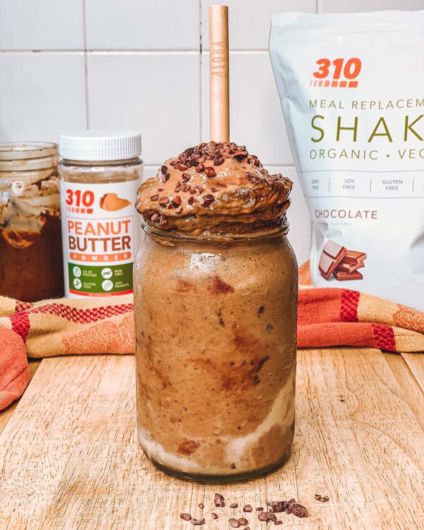 Decadent Chocolate Cake Smoothie Bowl