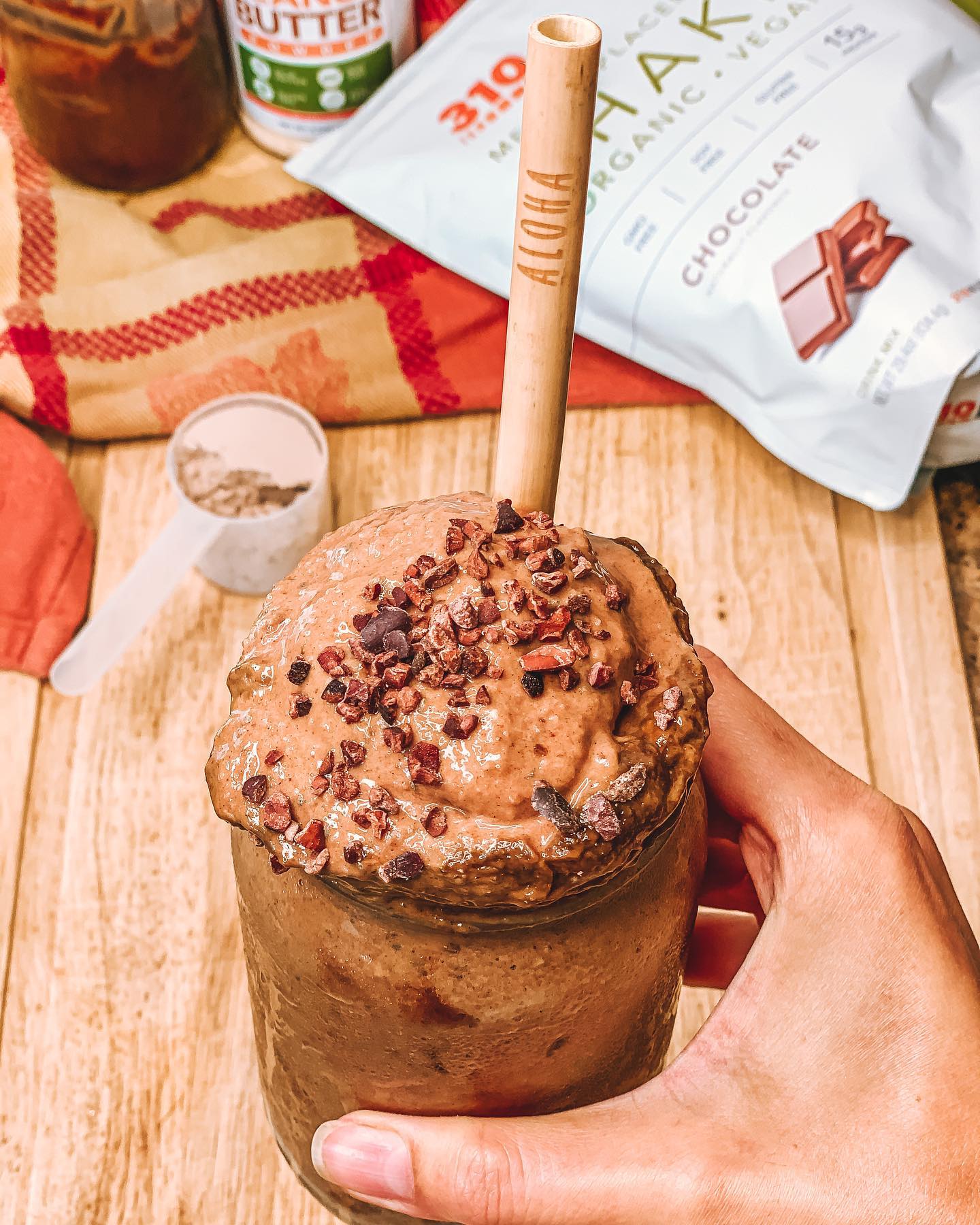 Decadent Chocolate Cake Smoothie Bowl