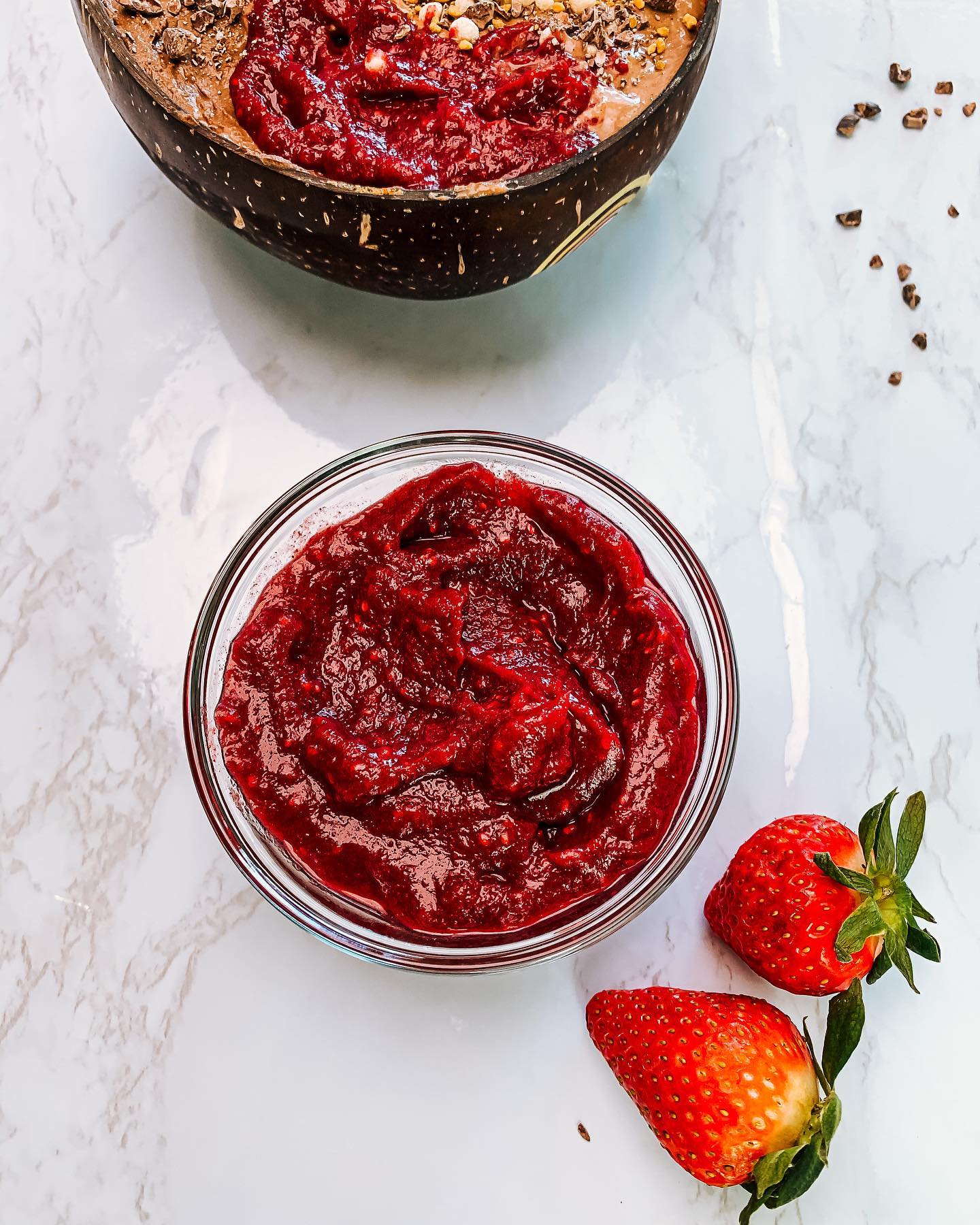 Decadent Chocolate Cake Smoothie Bowl