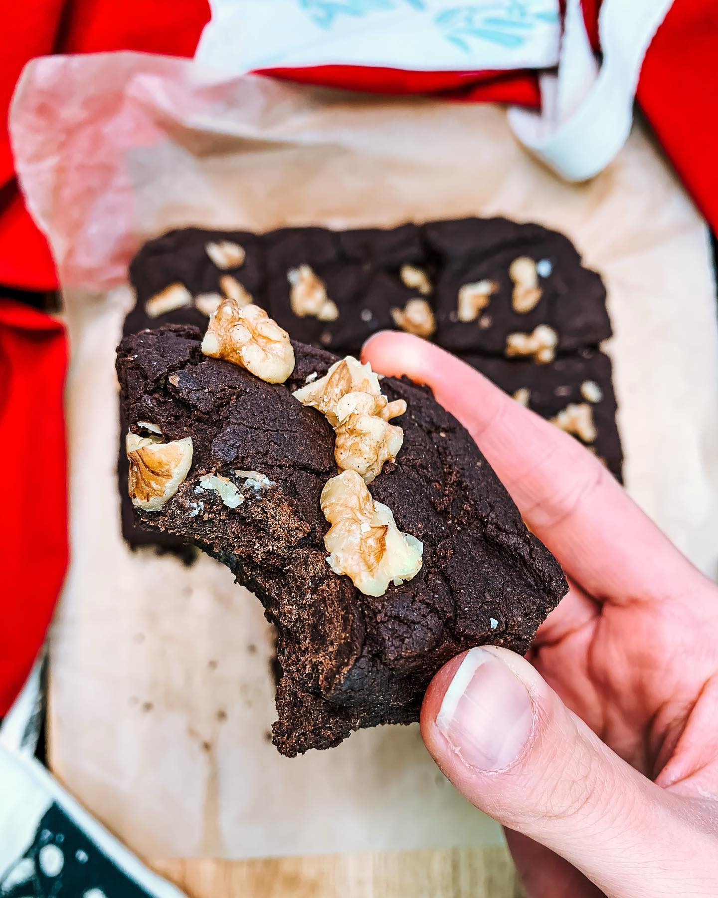 Fudge Dark Chocolate Brownies