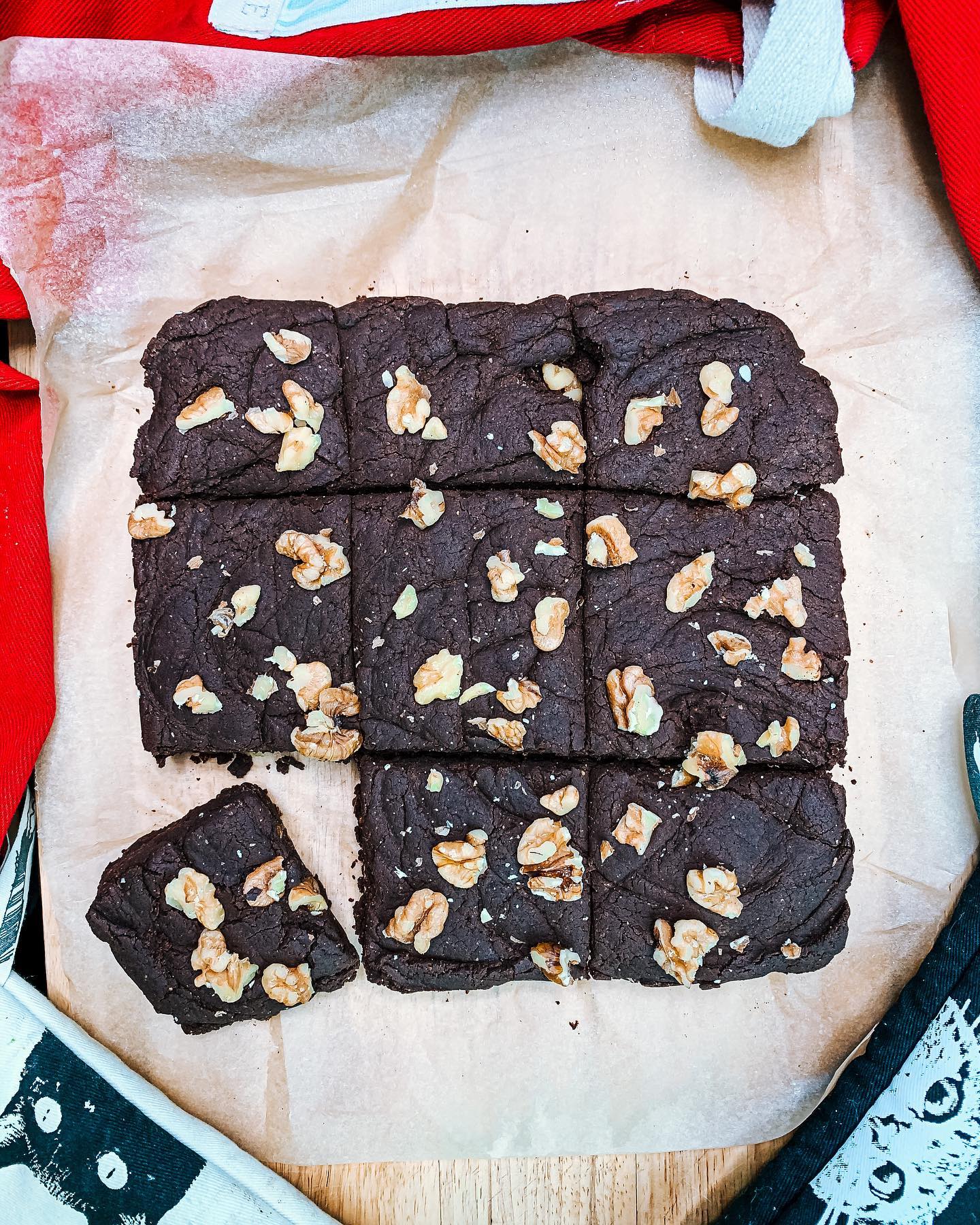Fudge Dark Chocolate Brownies