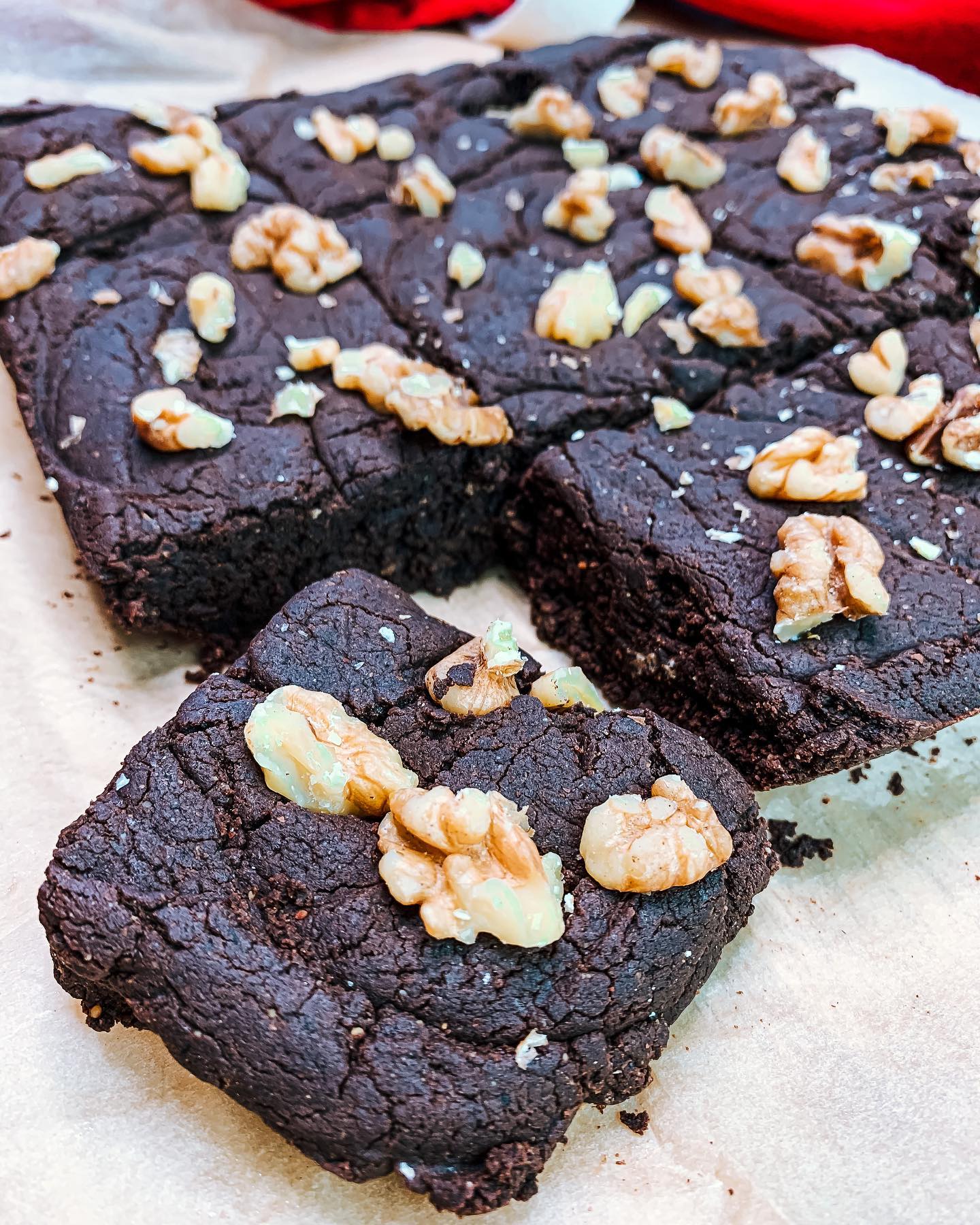 Fudge Dark Chocolate Brownies