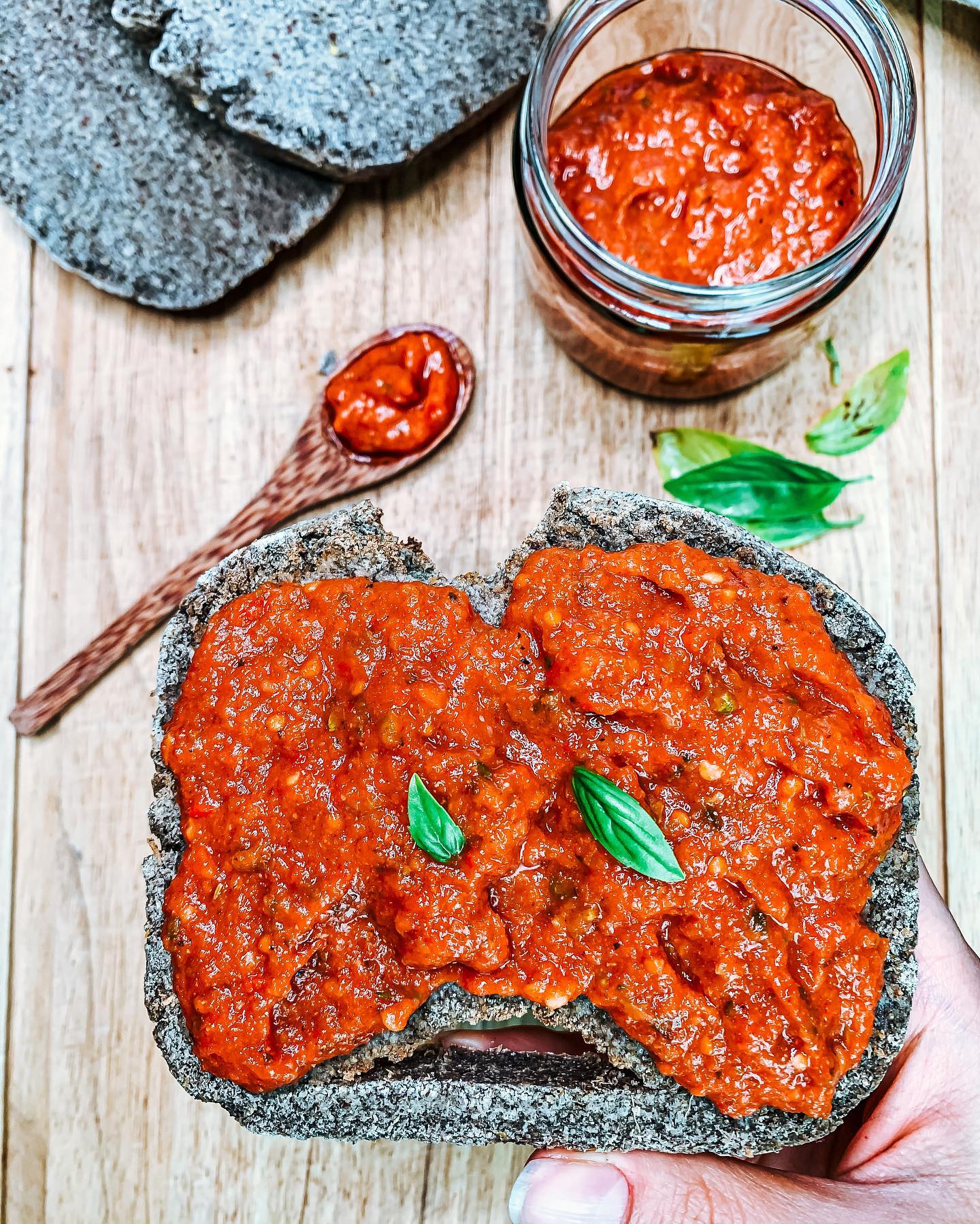 Spicy Italian Spread with Roasted Bell Pepper