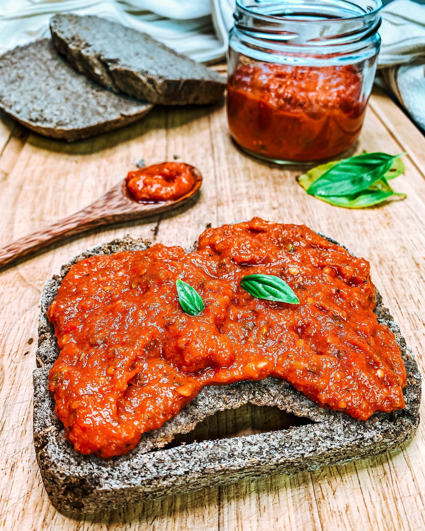 Spicy Italian Spread with Roasted Bell Pepper