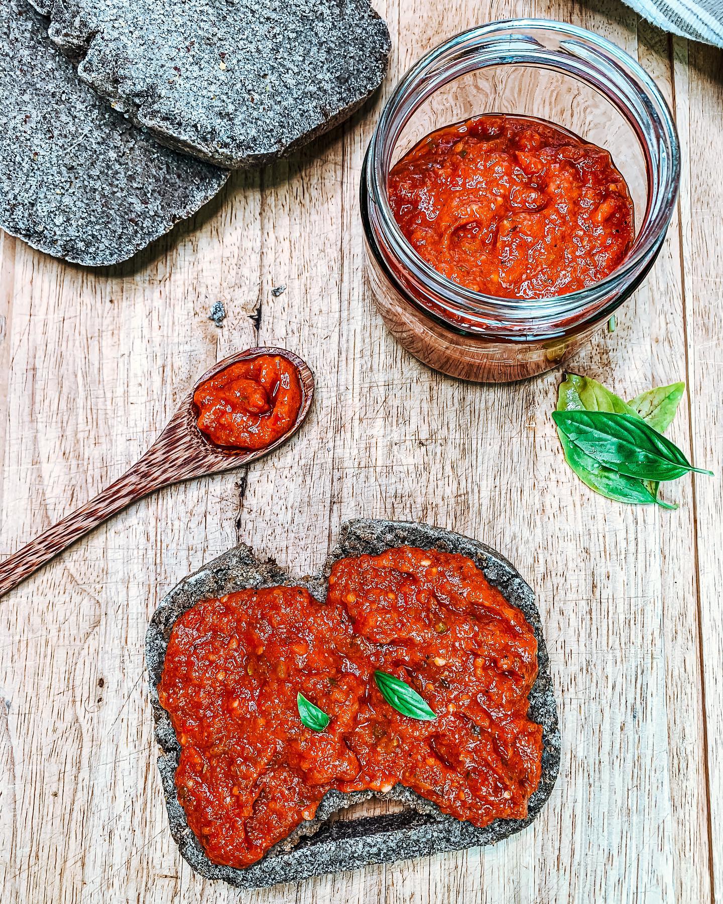 Spicy Italian Spread with Roasted Bell Pepper
