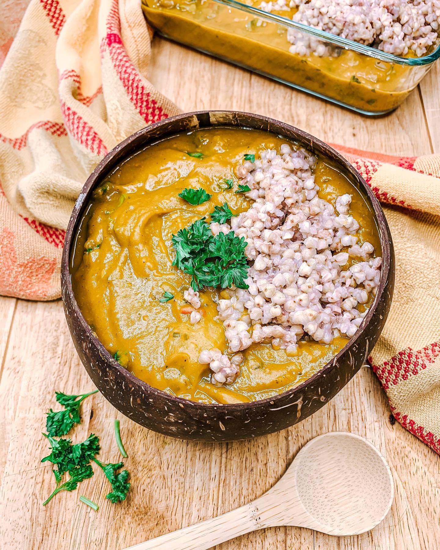 Creamy Pumpkin Curry Soup for Vegan Thanksgiving