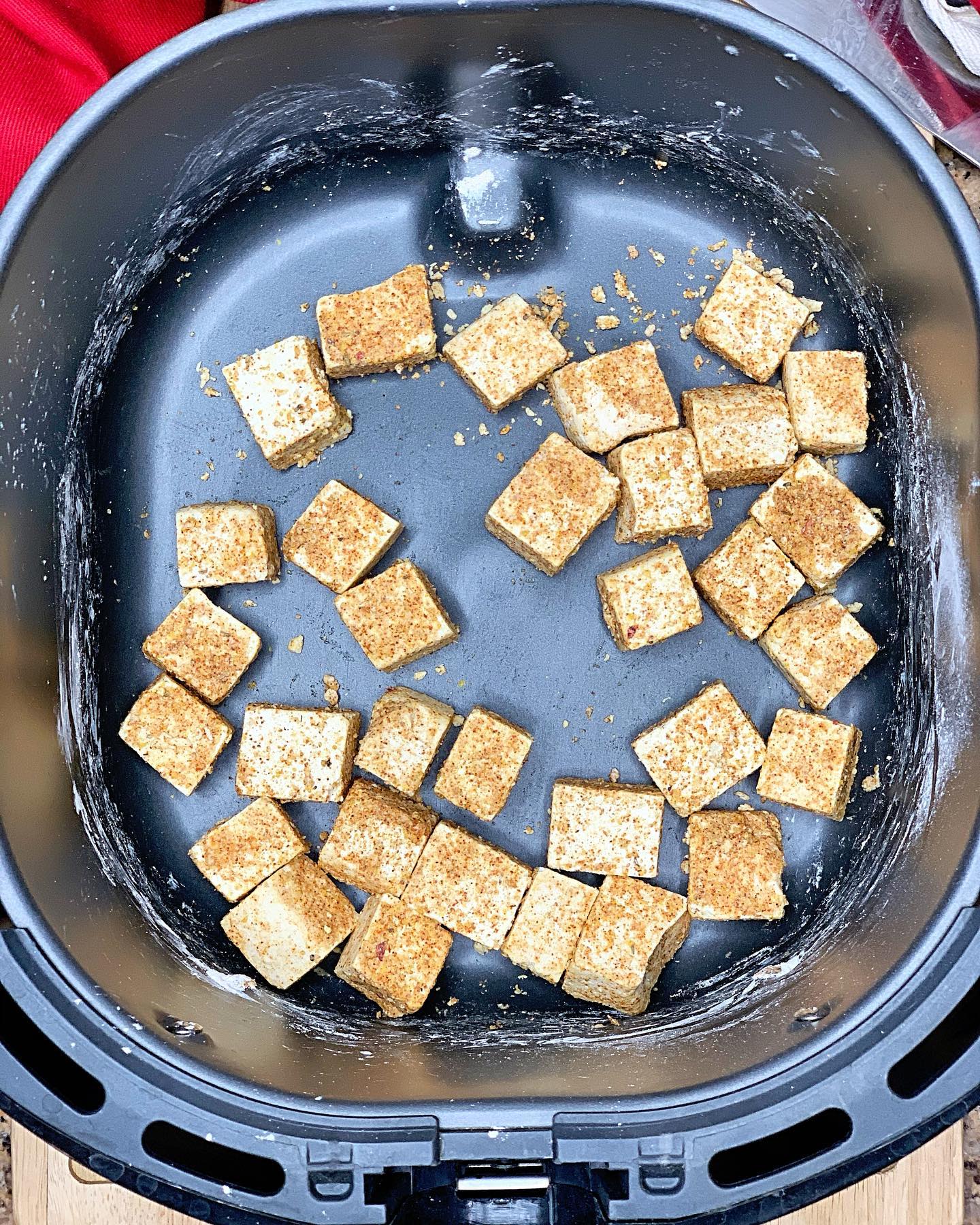 Teriyaki Kelp Noodles with Crispy Tofu