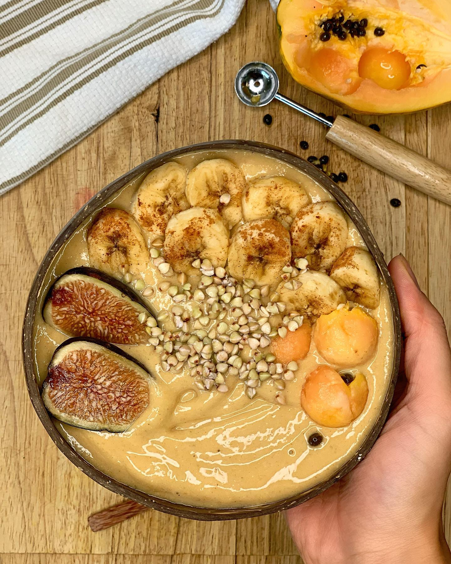 Creamy Papaya Smoothie