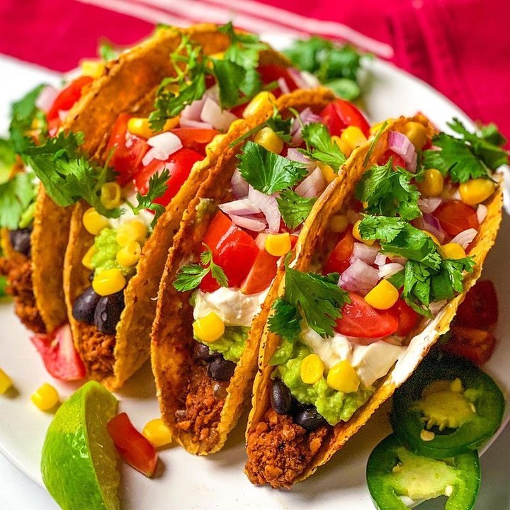 Vegan Ground Beef Tacos